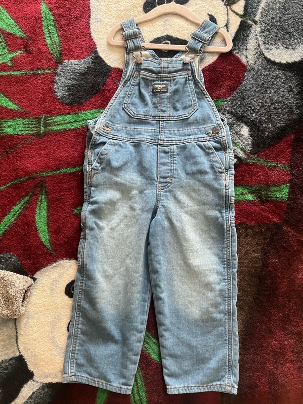 OshKosh B'gosh Light Blue Denim Overalls